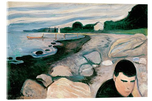 Quadro em acrílico Melancholy, 1892