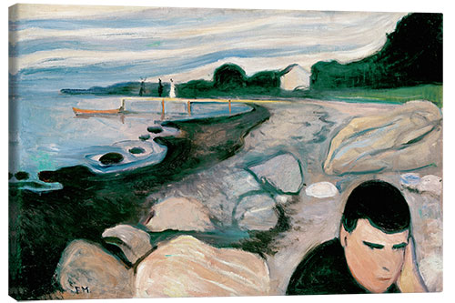 Tableau sur toile Mélancolie, 1892