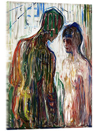 Akrylbilde  Amor og Psyke - Edvard Munch