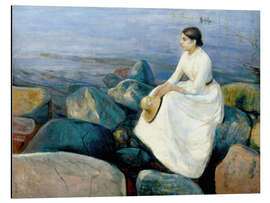 Magnettafel Inger am Strand