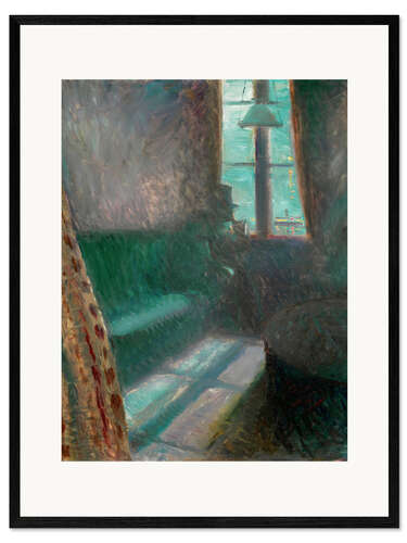 Framed art print Night in Saint-Cloud