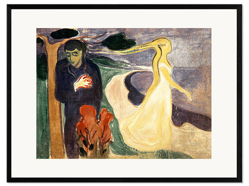 Gerahmter Kunstdruck Loslösung