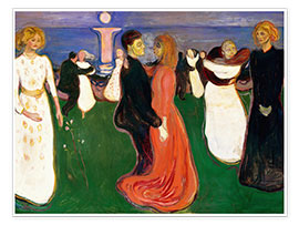 Póster  El baile de la vida - Edvard Munch