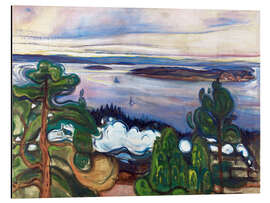 Magnettafel Der Rauch eines Zuges