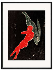 Gerahmter Kunstdruck Das Paar