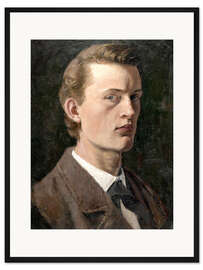 Gerahmter Kunstdruck Selbstporträt