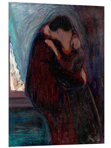 Foam board print The Kiss, 1897