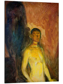 Magnettafel Selbstporträt in der Hölle