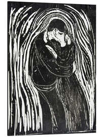 Magnettafel Der Kuss II