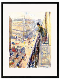 Gerahmter Kunstdruck Rue Lafayette