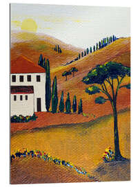 Gallery print Colours of Tuscany