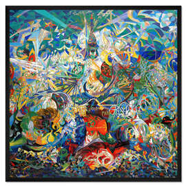 Gerahmter Kunstdruck Coney Island Visionen eines amerikanischen Traumlandes