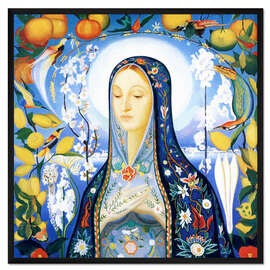 Gerahmter Kunstdruck Die Jungfrau