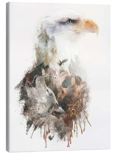 Canvas print America Pride Before the Fall