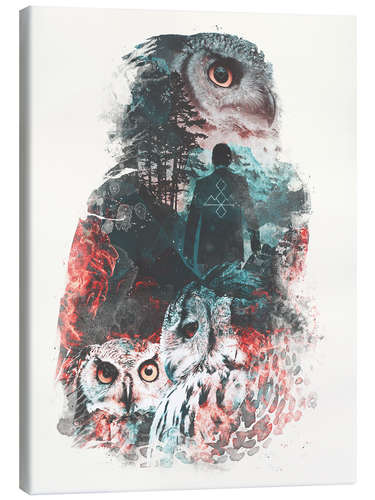 Canvas print The Owls are Not What They Seem