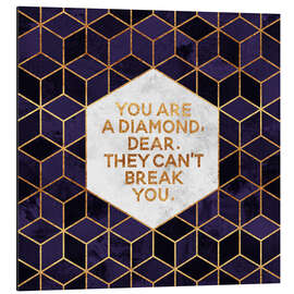 Magnettafel You are a diamond, dear.