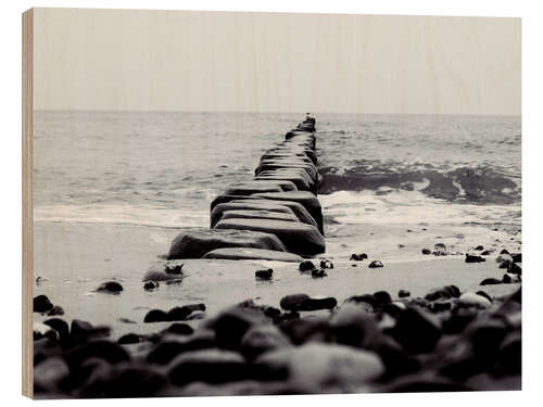 Quadro de madeira Breakwater