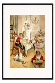 Gerahmter Kunstdruck Am Morgen des Weihnachtstages