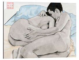 Magnettafel Die Liebhaber