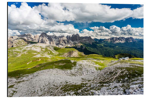 Aluminiumsbilde Mountain views Dolomites