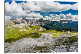 Galleriprint Mountain views Dolomites