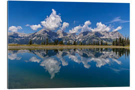 Tableau en plexi-alu Wilder Kaiser, Tyrol II