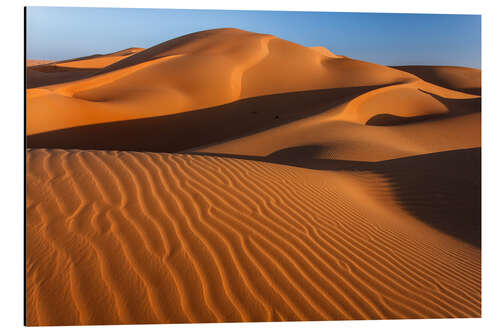 Stampa su alluminio Rub al Khali desert Empty Quarter - Abu Dhabi