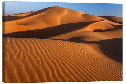 Quadro em tela Rub al Khali desert Empty Quarter - Abu Dhabi