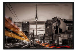 Gerahmter Kunstdruck Rush Hour Berlin Mitte