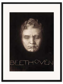 Gerahmter Kunstdruck Beethoven 