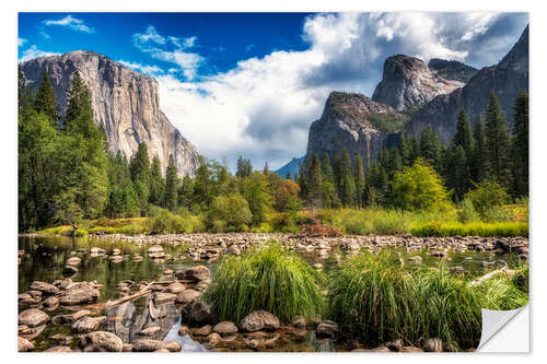 Vinilo para la pared Yosemite Valley