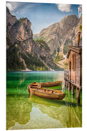 Hartschaumbild Pragser Wildsee