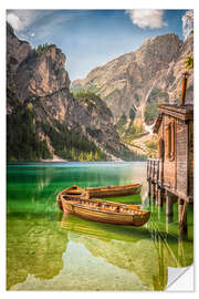 Wall sticker Braies Lake