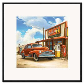 Framed art print General Store