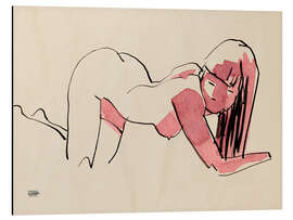 Magnettafel Weiblicher Akt III