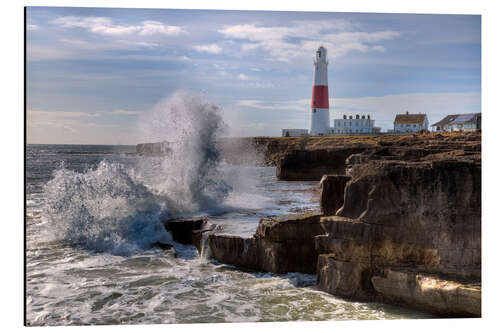 Aluminium print Portland Bill - Dorset