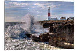 Tableau en plexi-alu Portland Bill - Dorset