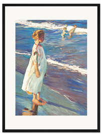 Gerahmter Kunstdruck Mädchen