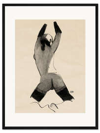 Gerahmter Kunstdruck Weiblicher Akt IV