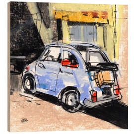 Cuadro de madera Classic Italian car - Pieter Hogenbirk