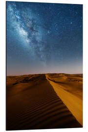 Magnettafel Milchstraße über Dünen, Oman