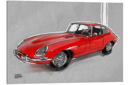 Galleriprint Jaguar E type