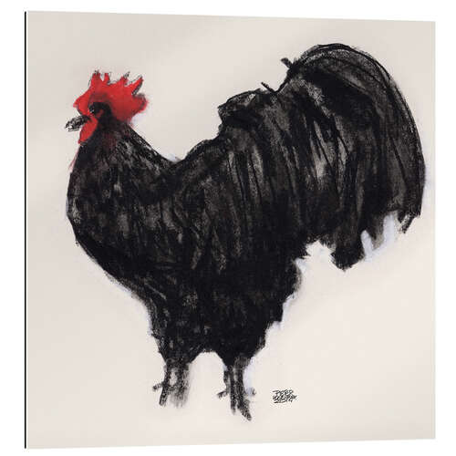 Quadro em plexi-alumínio Black cock