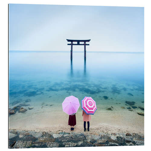 Gallery print Japanese Torii in the sea