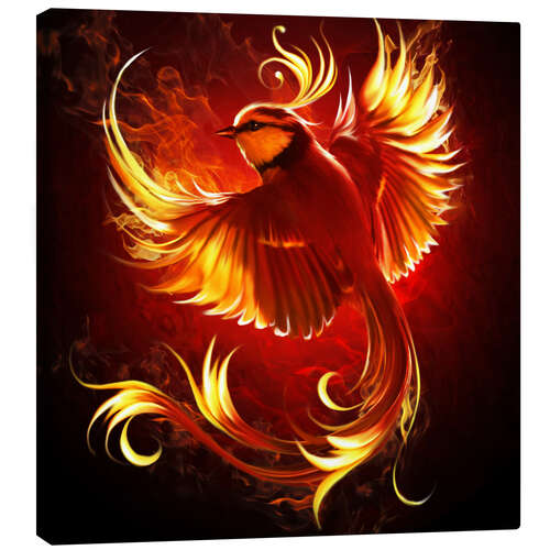 Canvas print Fire Bird