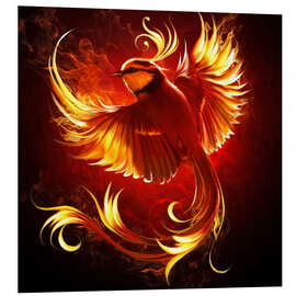 PVC-taulu Fire Bird