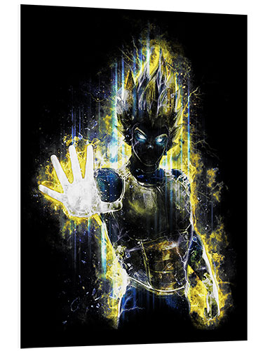 PVC print Vegeta Fury