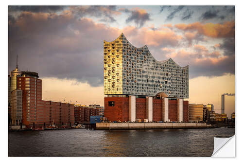 Wall sticker Elbphilharmonie, Hamburg