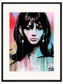 Gerahmter Kunstdruck Carnaby Girl