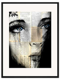 Gerahmter Kunstdruck Irrgarten